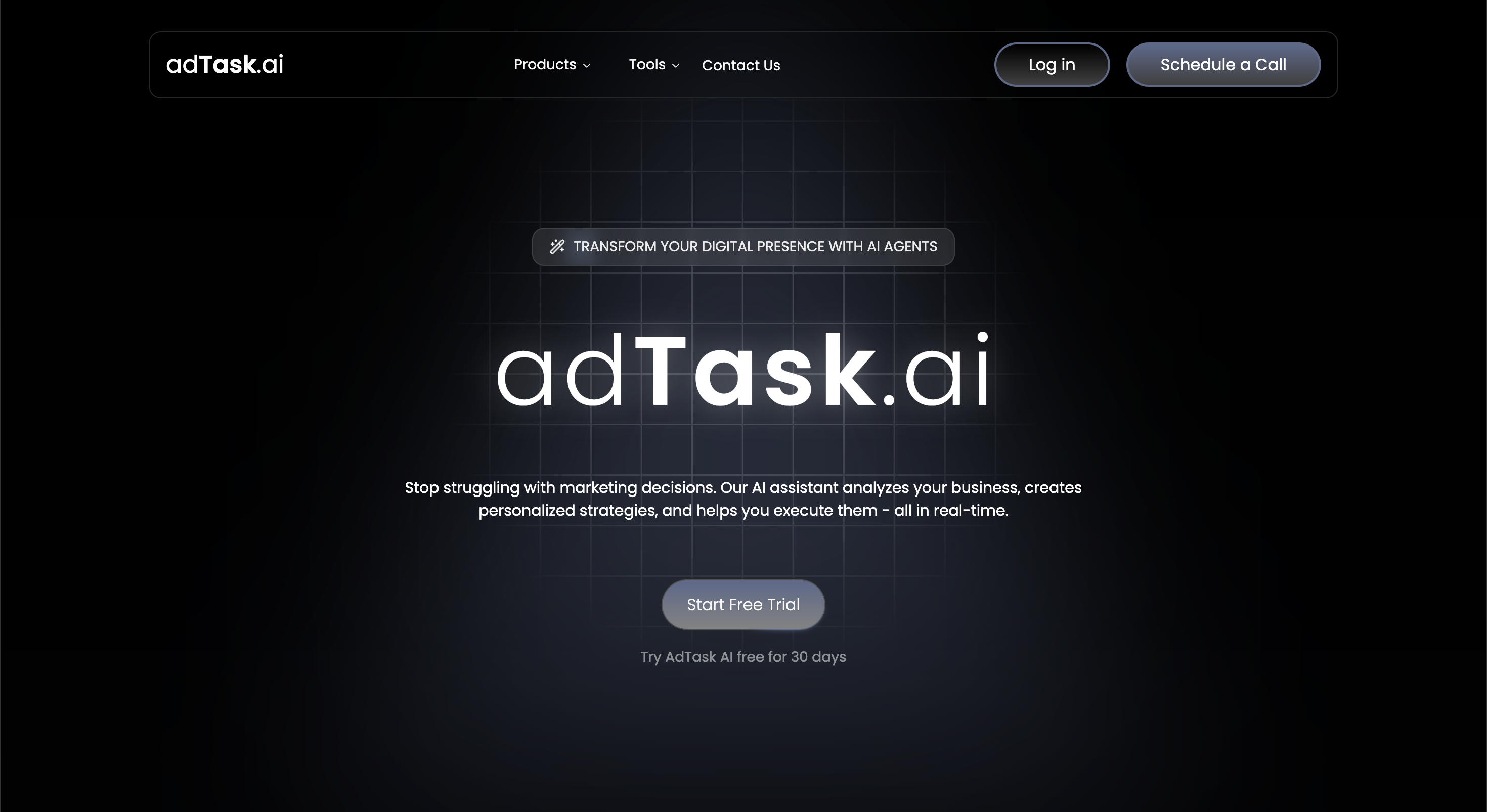 AI Chatbot Landing Page